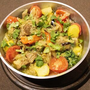 Тава ковурма из телятины