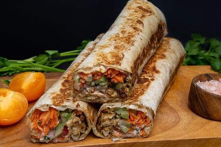 Шаурма с говядиной и курицей XXL