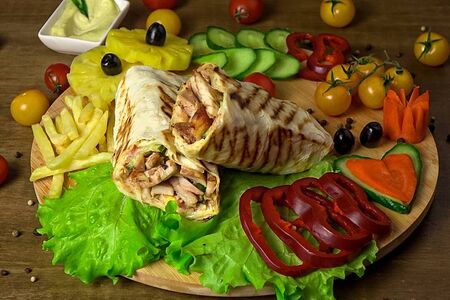 Шаурма Вид №7 маленькая