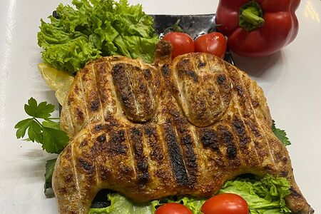 Курица на мангале