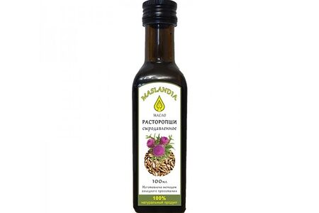 Масло расторопши сыродавленное Maslandia