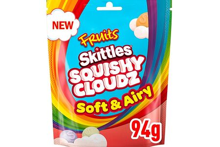Драже Скитлс Squishy Cloud Pouch Fruits 94гр