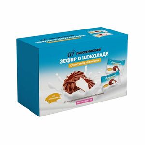 Зефир глазированный Сливочная нежность в шоколаде