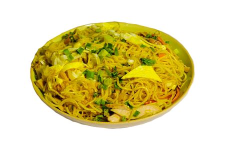 Чикен хакка нудлз (китайская лапша с курицей)