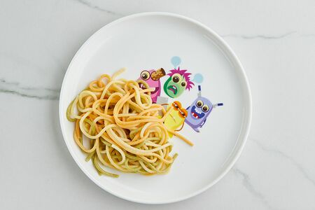 Цветная паста