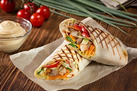 Шаурма арабская Много мяса