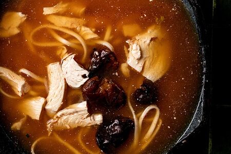 Рамен с курицей