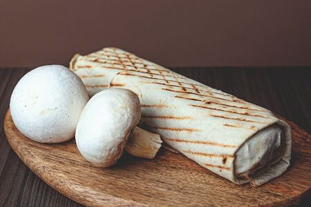 Донер с грибами