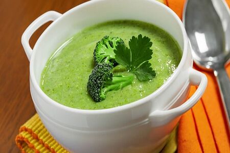 Крем суп из брокколи