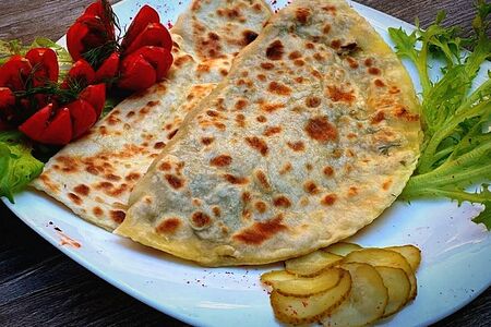 Кутабы Чуду с мясом