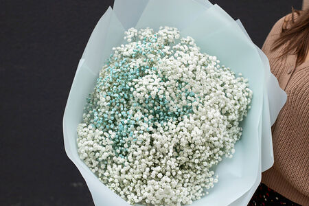 Букет цветов Облако гипсофил