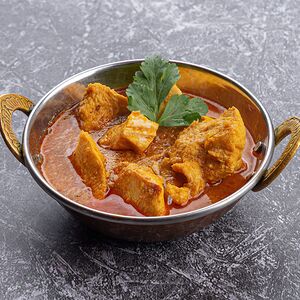 Цыплёнок карри острый