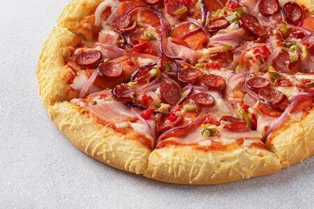 Пицца Сакура на толстом с сыром