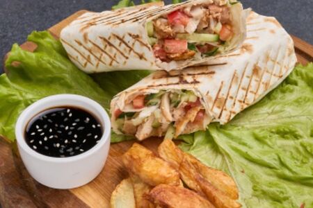 Шаверма терияки большая