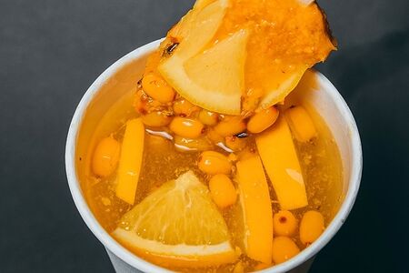 Фруктовый напиток Облепиха-апельсин