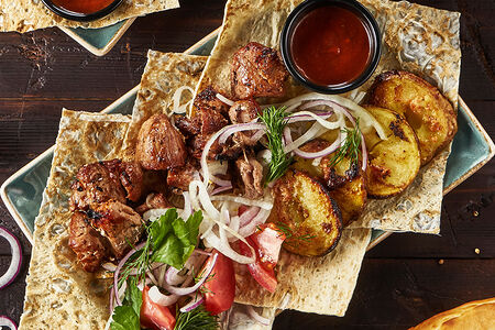 Шашлык из свиной шеи