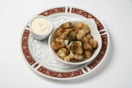 Цветная капуста жареная