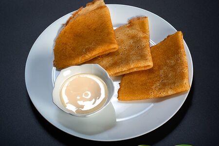 Блины со сгущенкой