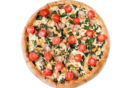 Пицца Флорентина на традиционном тесте