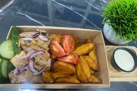 Бокс Шаверма мини со свининой