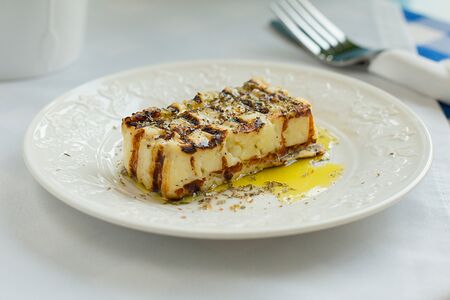 Халуми на гриле