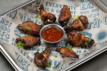Spicy masala chicken wings