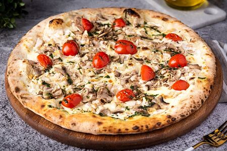 Цыплёнок и грибы