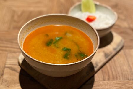 Суп Том Ям с креветками