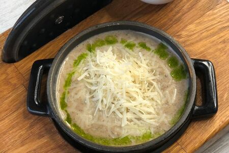 Грибной крем суп из шампиньонов 