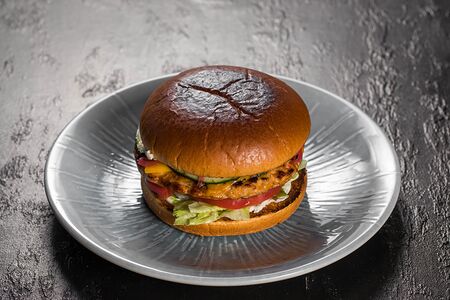 Бургер с курицей