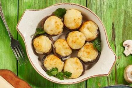 Шампиньоны с сыром