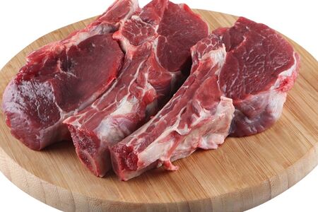 Мясо парное говядина на косточке