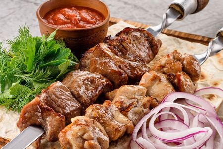 Шашлык из свинины