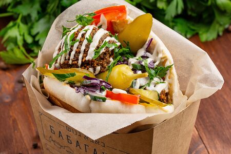 Фалафель в пите