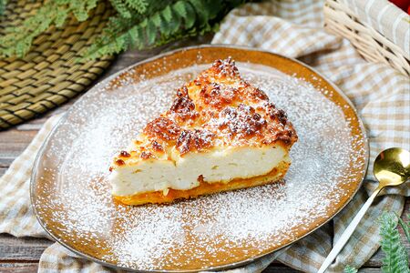 Чизкейк с абрикосом