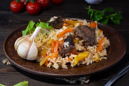 Узбекский плов