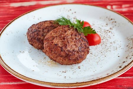 Котлеты жареные из телятины
