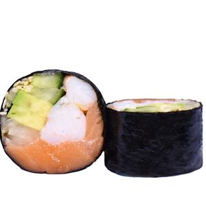 Фитнес ролл Креветка и лосось