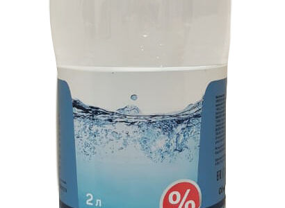 Вода питьевая газированная "%" 2л