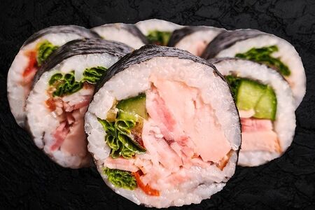 Бекон с курицей