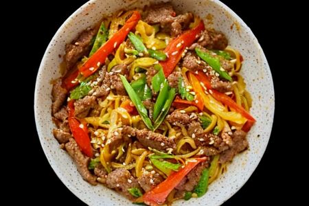 Вок с говядиной