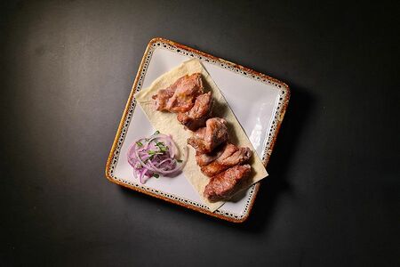 Шашлык из cвинoй шейки