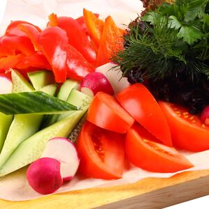 Овощная тарелка