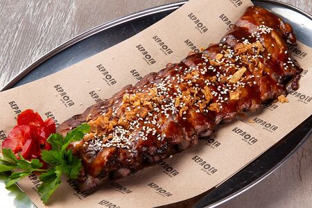 Ребра в соусе барбекю