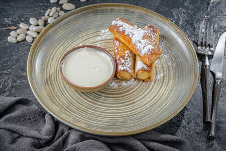 Блинчики с творогом