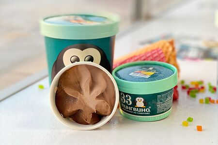 Мороженое Тройной шоколад в стаканчике