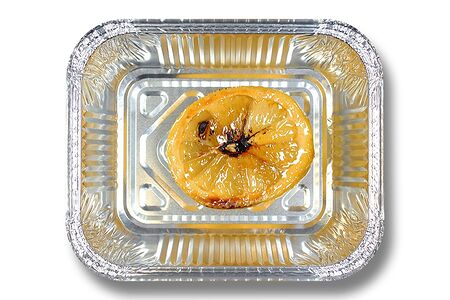 Лимон запеченный