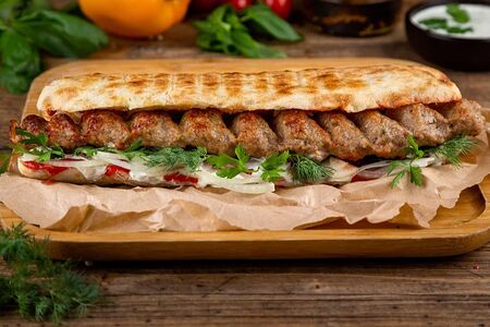 Люля-кебаб из баранины