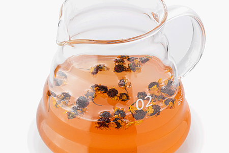 Чай земляничный с ромашкой