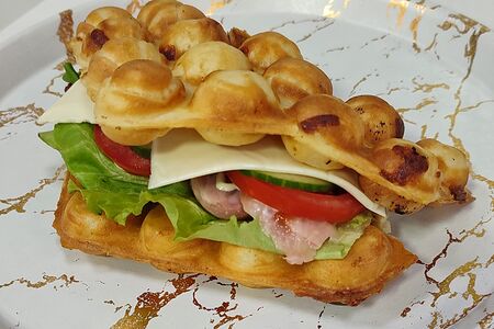 С копчёной курицей